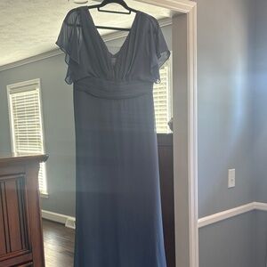 Blue Evening Gown